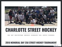 Tablet Screenshot of charlottestreethockey.com